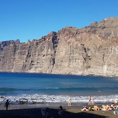 Appartement Ocean View, Grosse Sonnenterrasse, Meerblick, Tamara Komplex, Teneriffa Sued, Gigantes, 500m Strand, Pool, 300m Zum Ort, Ruhig