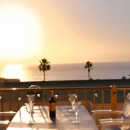 Ocean View, Grosse Sonnenterrasse, Meerblick, Tamara Komplex, Teneriffa Sued, Gigantes, 500m Strand, Pool, 300m Zum Ort, Ruhig *