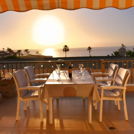 Ocean View, Grosse Sonnenterrasse, Meerblick, Tamara Komplex, Teneriffa Sued, Gigantes, 500m Strand, Pool, 300m Zum Ort, Ruhig Appartement *
